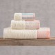 Πετσέτες Σετ Bath Frame Salmon Cotton Rythmos 3Τεμ