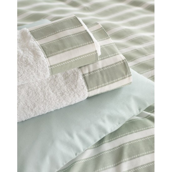 Πετσέτες Σετ Bath Lesley Green Cotton Rythmos 3Τεμ Πετσέτες Σετ Bath Lesley Green Cotton Rythmos 3Τεμ