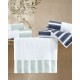 Πετσέτες Σετ Bath Lesley D.Blue Cotton Rythmos 3Τεμ