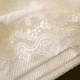 Πετσέτες Νυφικές Με Δαντέλα Σετ Wedding Collection Nena Ecru Cotton Rythmos 3Τεμ