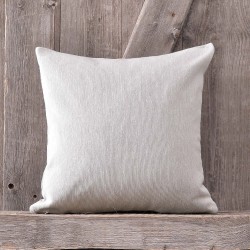 Διακοσμητική Μαξιλαροθήκη Living Room Devine Ecru Jacquard Cotton Rythmos (40x40) 1Τεμ