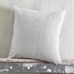 Διακοσμητική Μαξιλαροθήκη Living Room Luna Grey Jacquard Rythmos (40x40) 1Τεμ