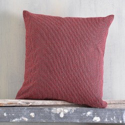 Διακοσμητική Μαξιλαροθήκη Living Room Luna Bordeaux Jacquard Rythmos (40x40) 1Τεμ