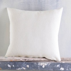 Διακοσμητική Μαξιλαροθήκη Living Room Matis Ecru Jacquard Rythmos (40X40) 1Τεμ