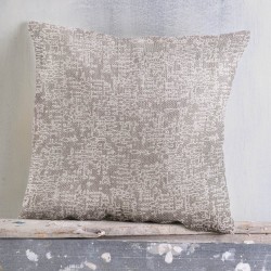 Διακοσμητική Μαξιλαροθήκη Living Room Tottem Cigar Brown Jacquard Rythmos (40X40) 1Τεμ