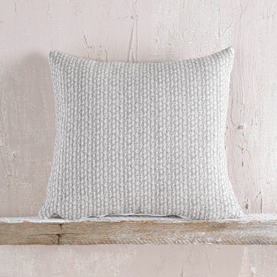 Διακοσμητική Μαξιλαροθήκη Colin Grey Jacquard Rythmos (40x40) 1Τεμ