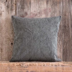 Διακοσμητική Μαξιλαροθήκη Living Room Kidal Dark Grey Jacquard Rythmos (40x40) 1Τεμ