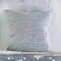 Διακοσμητική Μαξιλαροθήκη Living Room Kenya Grey Jacquard Rythmos (40X40) 1Τεμ