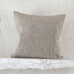 Διακοσμητική Μαξιλαροθήκη Chinille Planet Beige Jacquard Rythmos (40x40) 1Τεμ