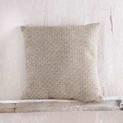 Διακοσμητική Μαξιλαροθήκη Chinille Editor Beige Jacquard Rythmos (40x40) 1Τεμ