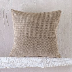 Διακοσμητική Μαξιλαροθήκη Chinille Simplin Brown Jacquard Rythmos (40x40) 1Τεμ