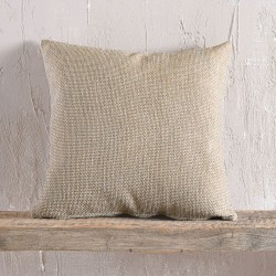 Διακοσμητική Μαξιλαροθήκη Living Room Calhua Beige Jacquard Chenille Rythmos (40x40) 1Τεμ