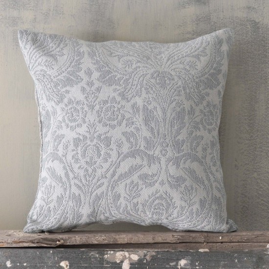 Διακοσμητική Μαξιλαροθήκη Living Room Beatris Grey Jacquard Rythmos (40x40) 1Τεμ
