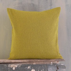 Διακοσμητική Μαξιλαροθήκη Living Room Sebastio Mustard Jacquard Rythmos (40x40) 1Τεμ