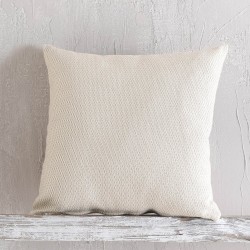 Διακοσμητική Μαξιλαροθήκη Living Room Utopia Ecru Jacquard Rythmos (40x40) 1Τεμ