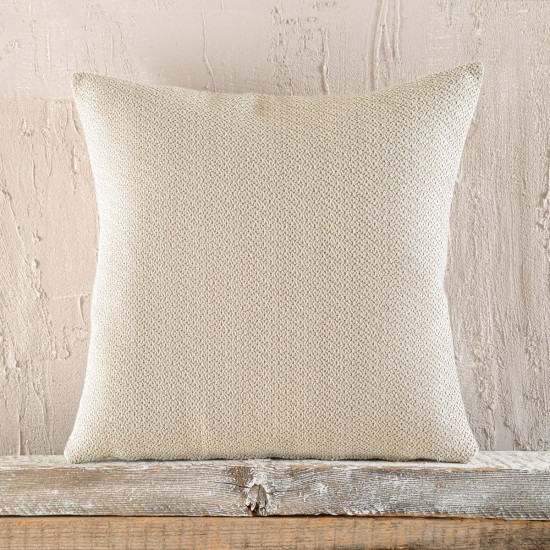 Διακοσμητική Μαξιλαροθήκη Living Room Santorini Beige Jacquard Rythmos (40x40) 1Τεμ