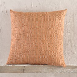 Διακοσμητική Μαξιλαροθήκη Living Room Kesley Terracotta Jacquard Rythmos (40x40) 1Τεμ