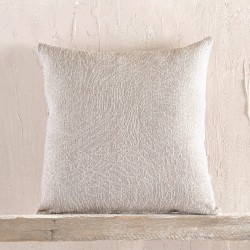 Διακοσμητική Μαξιλαροθήκη Living Room Terrain Beige Jacquard Rythmos (40x40) 1Τεμ