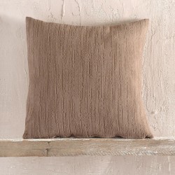 Διακοσμητική Μαξιλαροθήκη Living Room Toris D.Beige Jacquard Rythmos (40x40) 1Τεμ