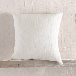 Διακοσμητική Μαξιλαροθήκη Living Room Toris Ecru Jacquard Rythmos (40x40) 1Τεμ