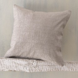 Διακοσμητική Μαξιλαροθήκη Living Room Mauricio Beige Jacquard Rythmos (40x40) 1Τεμ