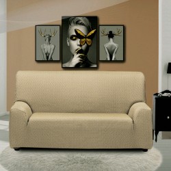 Κάλυμμα Ελαστικό Διθέσιo Sofa Covers Sabrina Cream Sb Concept 1Τεμ