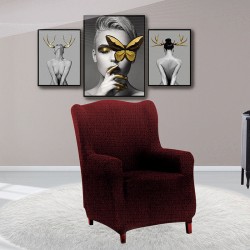 Κάλυμμα Ελαστικό Πολυθρόνας Sofa Covers Sabrina Bordo Sb Concept 1Τεμ