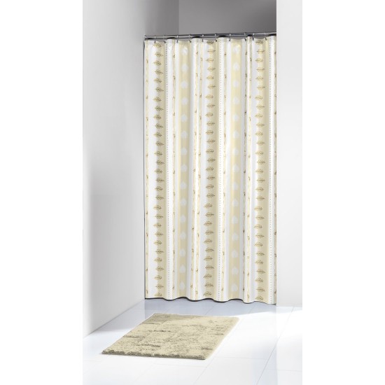 Κουρτίνα Μπάνιου Vinyl Shower Curtains Pantanal Sand Elemental By Sealskin (180x200) 1Τεμ