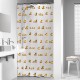 Κουρτίνα Μπάνιου Πλαστική Duckling Yellow Sealskin (180x200) 1Τεμ