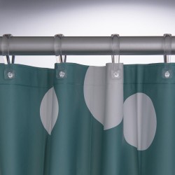 Κουρτίνα Μπάνιου Πλαστική Bubbles Aqua Sealskin (180x200) 1Τεμ