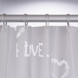 Κουρτίνα Μπάνιου Πλαστική Condens Transparent Sealskin (180x200) 1Τεμ