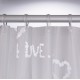 Κουρτίνα Μπάνιου Πλαστική Condens Transparent Sealskin (180x200) 1Τεμ