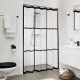 Κουρτίνα Μπάνιου Vinyl Shower Curtains Brix Black Sealskin (180x200) 1Τεμ
