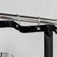 Κουρτίνα Μπάνιου Vinyl Shower Curtains Brix Black Sealskin (180x200) 1Τεμ