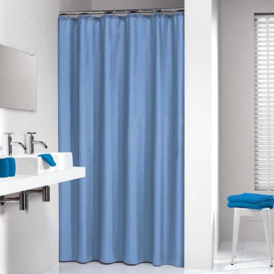 Κουρτίνα Μπάνιου Πλαστική Granada Blue Sealskin (180x200) 1Τεμ