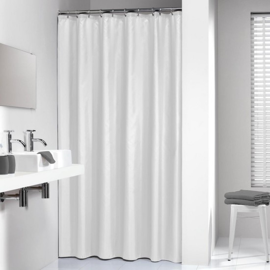 Κουρτίνα Μπάνιου Πλαστική Granada White Sealskin (240x180) 1Τεμ