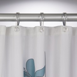 Κουρτίνα Μπάνιου Υφασμάτινη Orchid Blue Sealskin (180x200) 1Τεμ