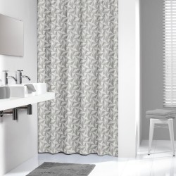 Κουρτίνα Μπάνιου Υφασμάτινη Piega Grey Sealskin (180x200) 1Τεμ