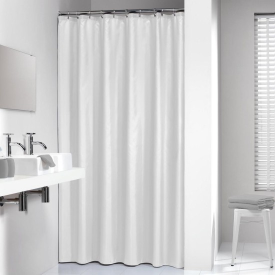 Κουρτίνα Μπάνιου Υφασμάτινη Madeira White Sealskin (120x200) 1Τεμ