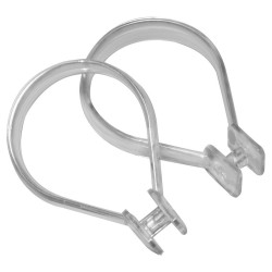 Κρίκοι Κουρτίνας Μπάνιου Σετ Beauty Ring Transparent Sealskin 12Τεμ Κρίκοι Κουρτίνας Μπάνιου Σετ Beauty Ring Transparent Sealskin 12Τεμ