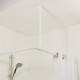 Στήριγμα Οροφής Για Βραχίονα Μπάνιου Φ28mm Ceiling Support White Sealskin (60cm) 1Τεμ