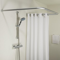 Βραχίονας Μπάνιου Γωνιακός Φ28mm Combi Aluminum Sealskin (90x90x90) 1Τεμ