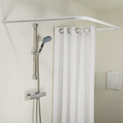 Βραχίονας Μπάνιου Γωνιακός Φ28mm Combi White Sealskin (90x90x90) 1Τεμ