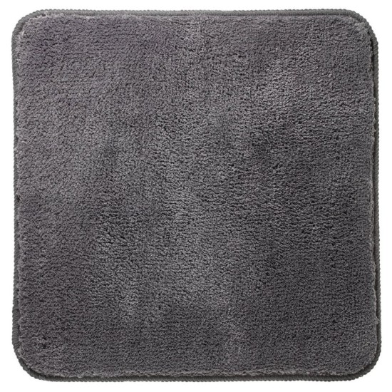 Πατάκι Μπάνιου Bathmats Angora Grey Sealskin (60x60) 1Τεμ