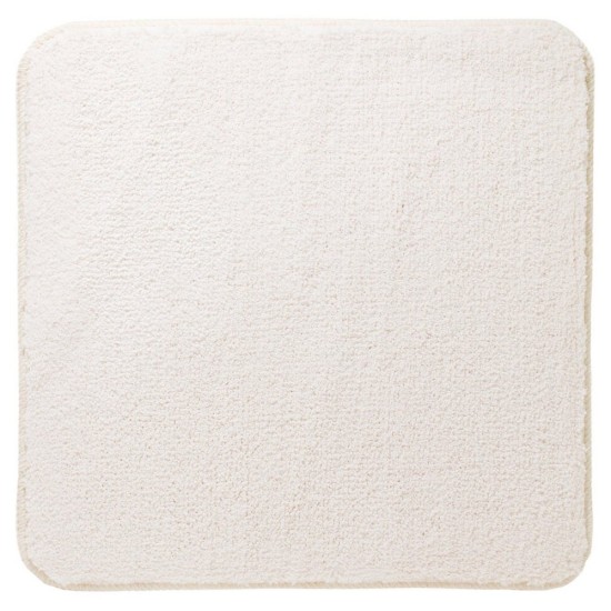 Πατάκι Μπάνιου Bathmats Angora Ivory Sealskin (60x60) 1Τεμ
