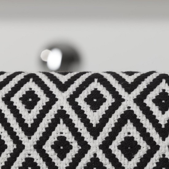 Πατάκι Μπάνιου Bathmats Trellis Black Sealskin (60x90) 1Τεμ