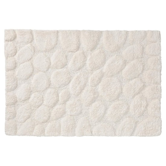 Πατάκι Μπάνιου Bathmats Pebbles Ivory Sealskin (60x90) 1Τεμ