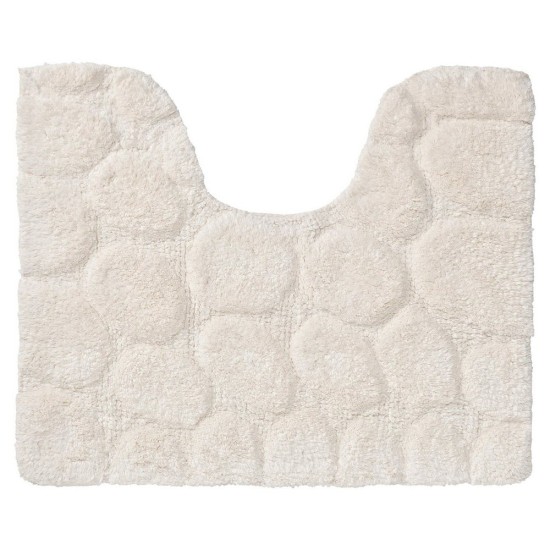 Πατάκι Λεκάνης Bathmats Pebbles Ivory Sealskin (50x60) 1Τεμ Πατάκι Λεκάνης Bathmats Pebbles Ivory Sealskin (50x60) 1Τεμ