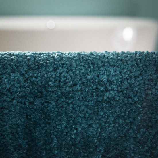 Πατάκι Λεκάνης Bathmats Doux Petrol Sealskin (45x50) 1Τεμ