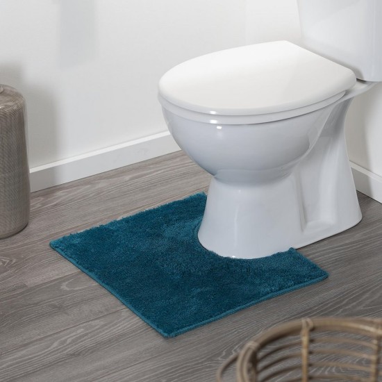 Πατάκι Λεκάνης Bathmats Doux Petrol Sealskin (45x50) 1Τεμ